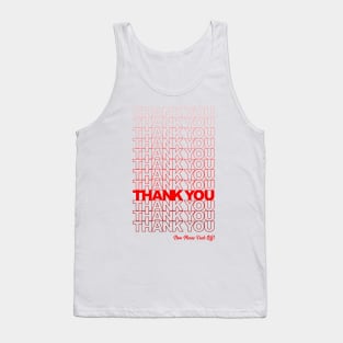 Thank you, F*ck Off (Red) Tank Top